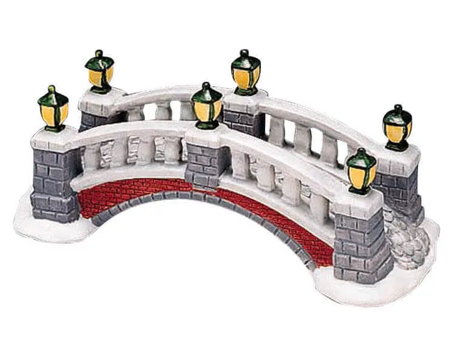 lemax-column-bridge-pont-miniature-village-de-no-l image 1