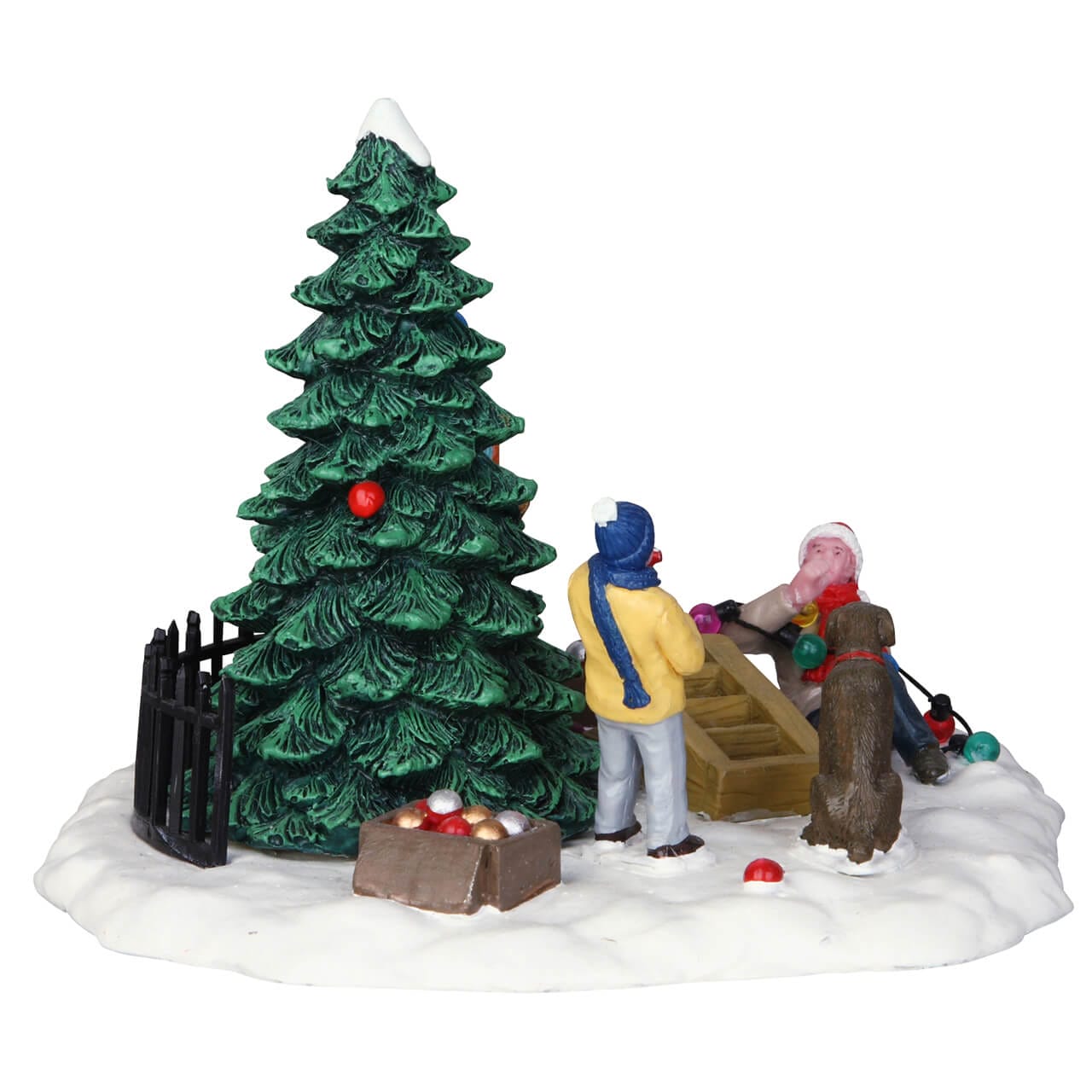 lemax-tree-trimming-trouble-sc-ne-sapin-miniature image 3