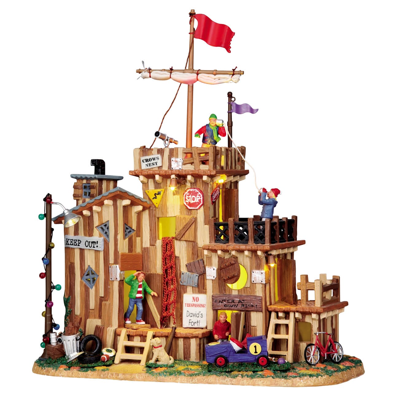 lemax-david-s-fort-harvest-crossing-b-timent-fort-miniature image 1