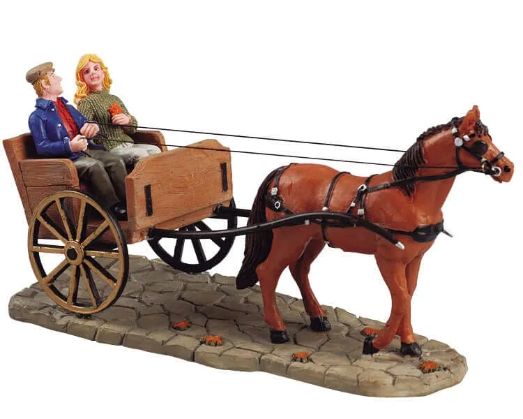 lemax-autumn-carriage-ride-figurine-miniature-cal-che-automne image 1