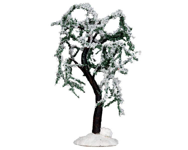 lemax-snowy-ash-tree-arbre-enneig-miniature-pour-village-de-no-l image 1