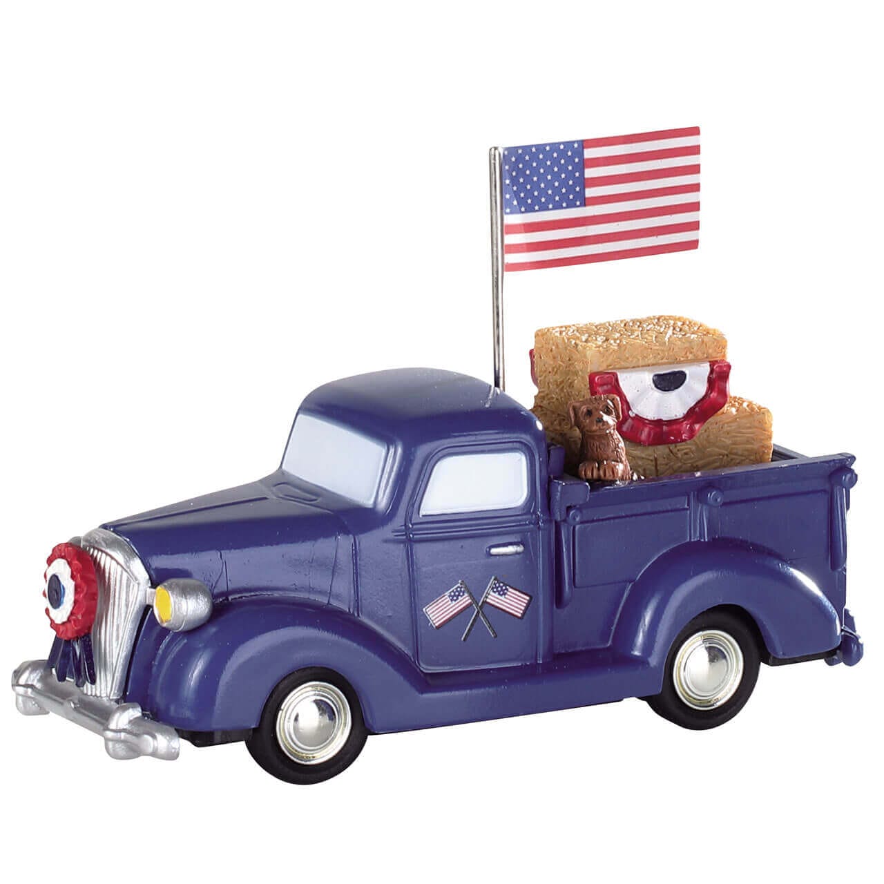 lemax-patriotic-pickup-v-hicule-miniature-de-collection image 1