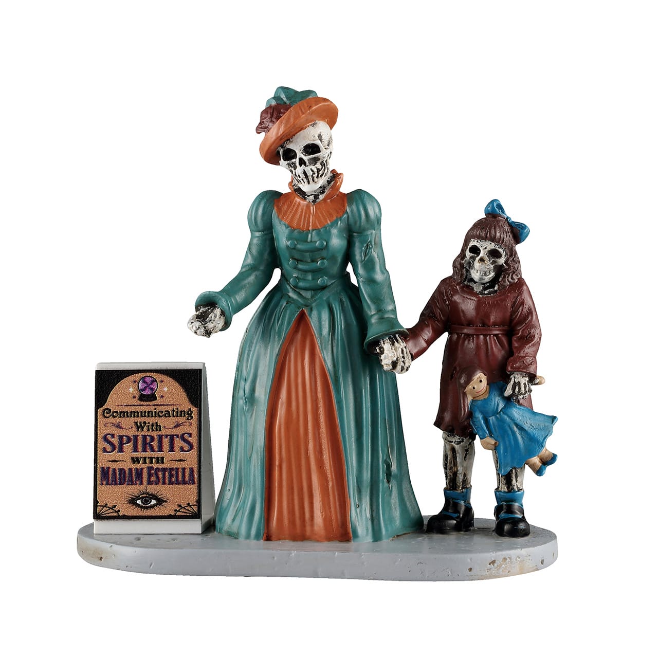 lemax-seance-vendor-figurine-m-diums-spooky-town image 2