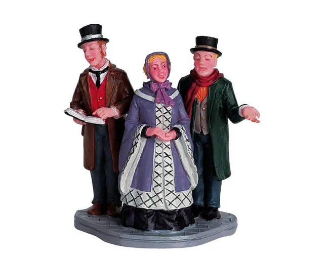 lemax-merry-carolers-figurine-miniature-chants-de-no-l image 1