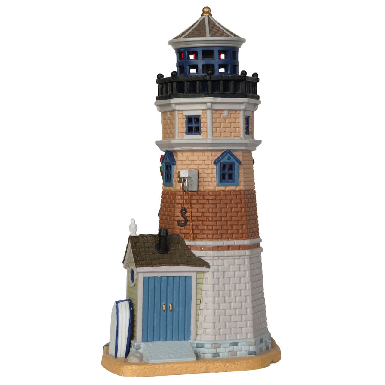 lemax-holly-bay-lighthouse-phare-lumineux-miniature-de-village image 3