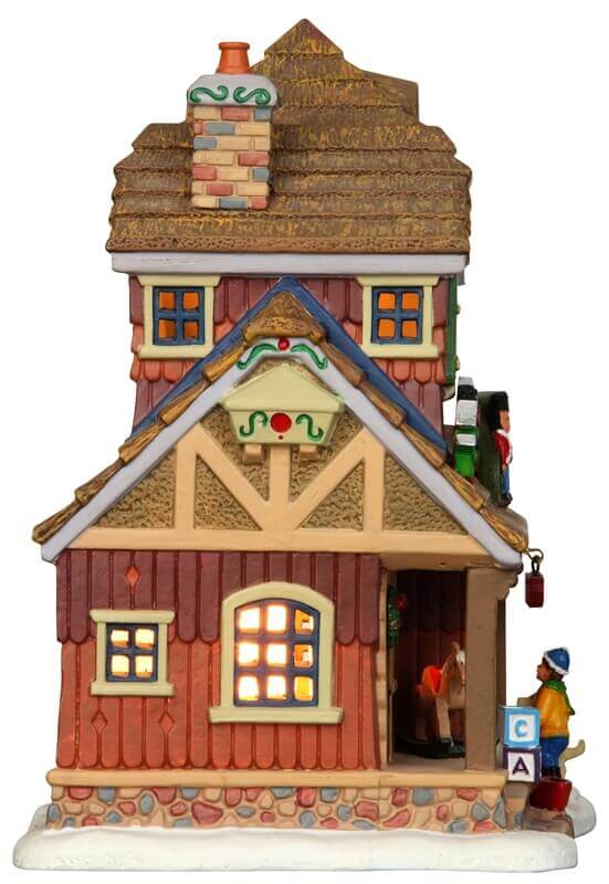 lemax-geppetto-s-toy-shop-b-timent-miniature-lumineux-de-village image 2