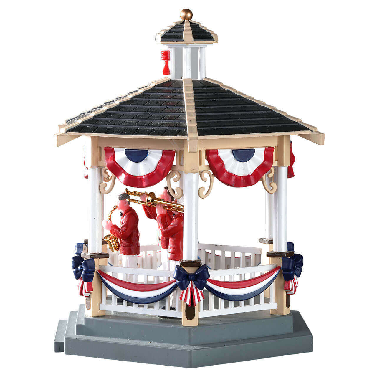 lemax-park-gazebo-kiosque-de-parc-miniature-lumineux image 2