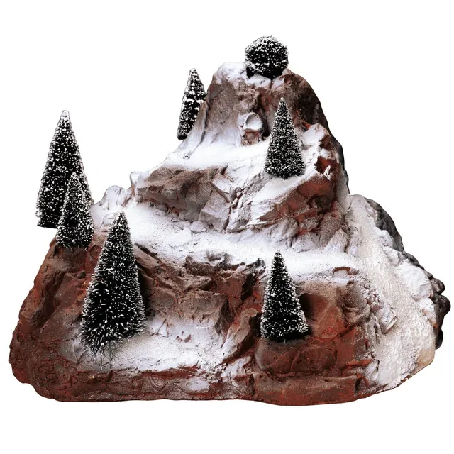 lemax-village-mountain-plateforme-d-cor-8-sapins image 1