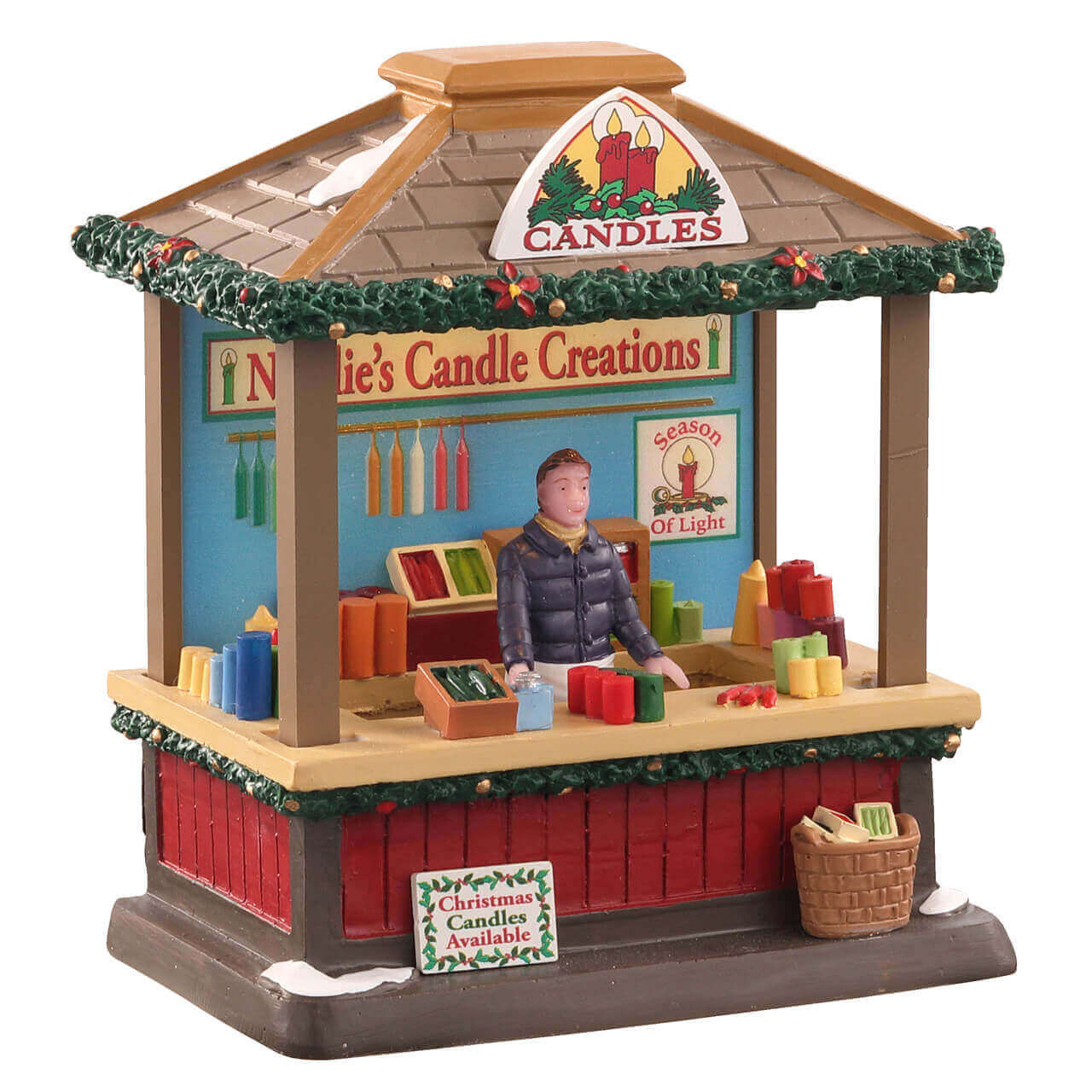 lemax-christmas-candles-figurine-marchand-de-bougies-caddington image 1