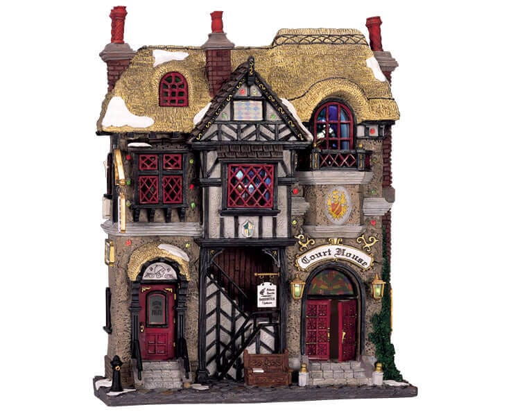 lemax-hall-of-justice-b-timent-miniature image 1