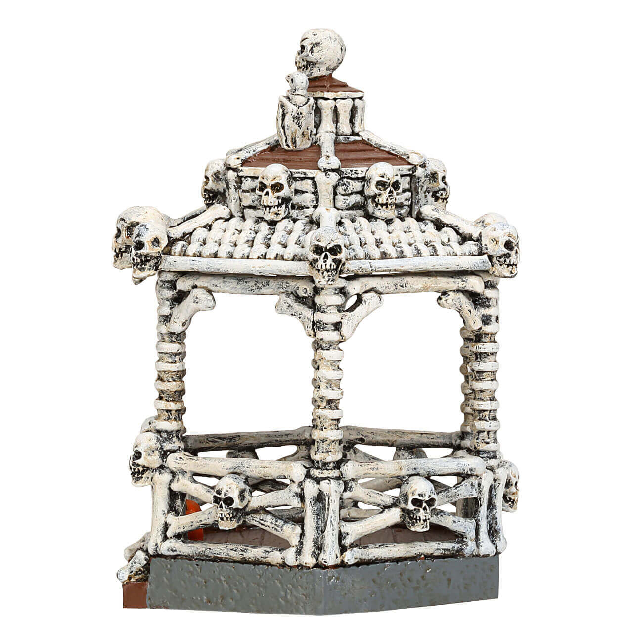 lemax-new-skeleton-gazebo-d-cor-miniature-spooky-town image 2