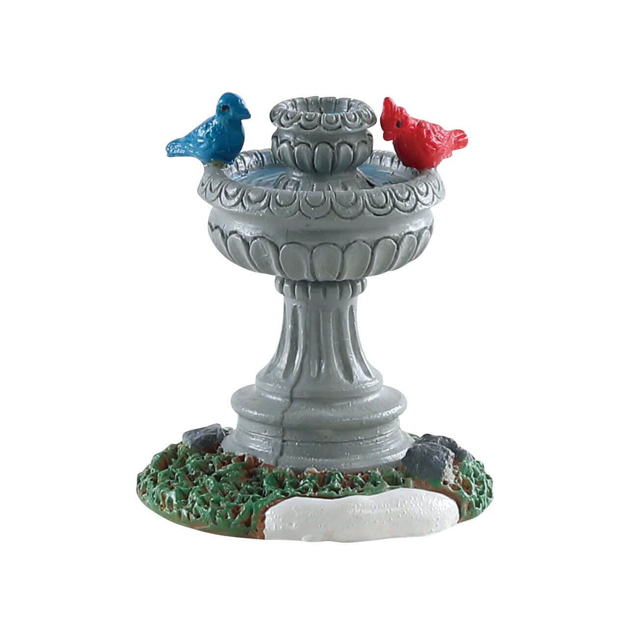 lemax-bird-fountain-fontaine-miniature-caddington image 2