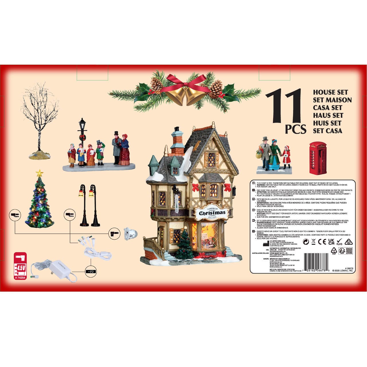 lemax-tannenbaum-christmas-shoppe-set-coffret-boutique-caddington image 3