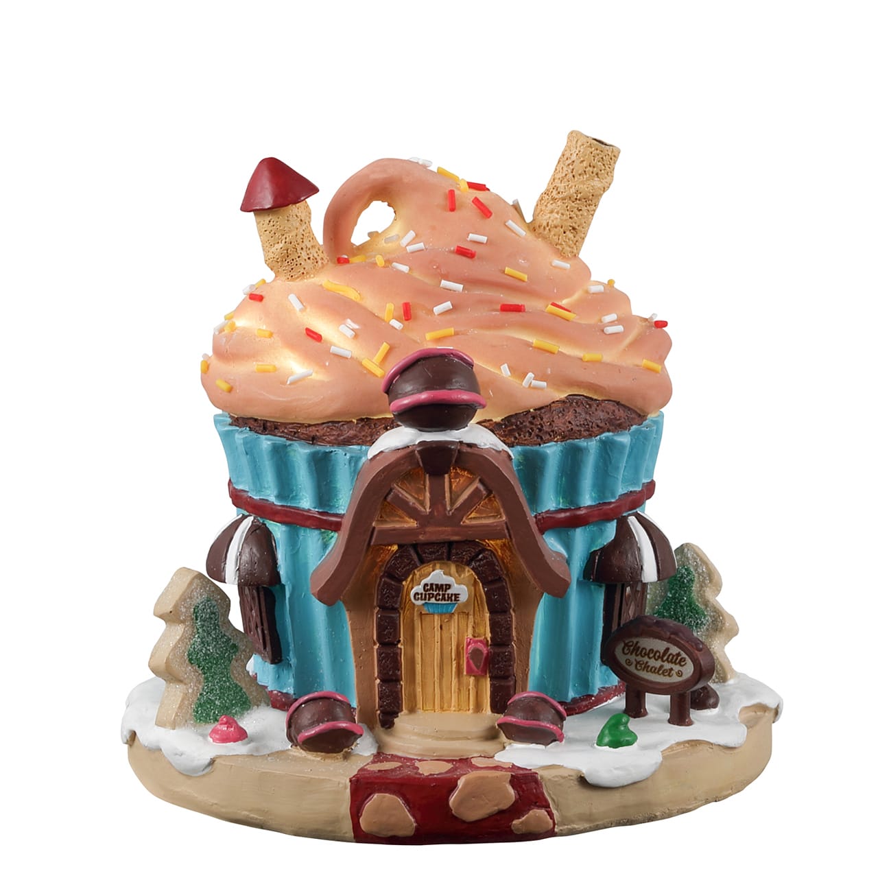 lemax-chocolate-chalet-miniature-chalet-gourmand-sugar-n-spice image 1