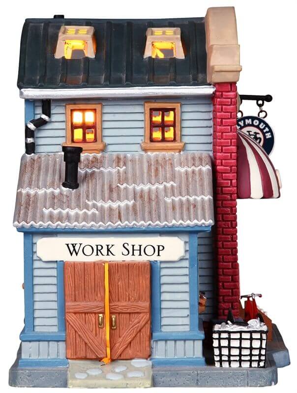 lemax-plymouth-cyclery-boutique-v-los-village-miniature image 3