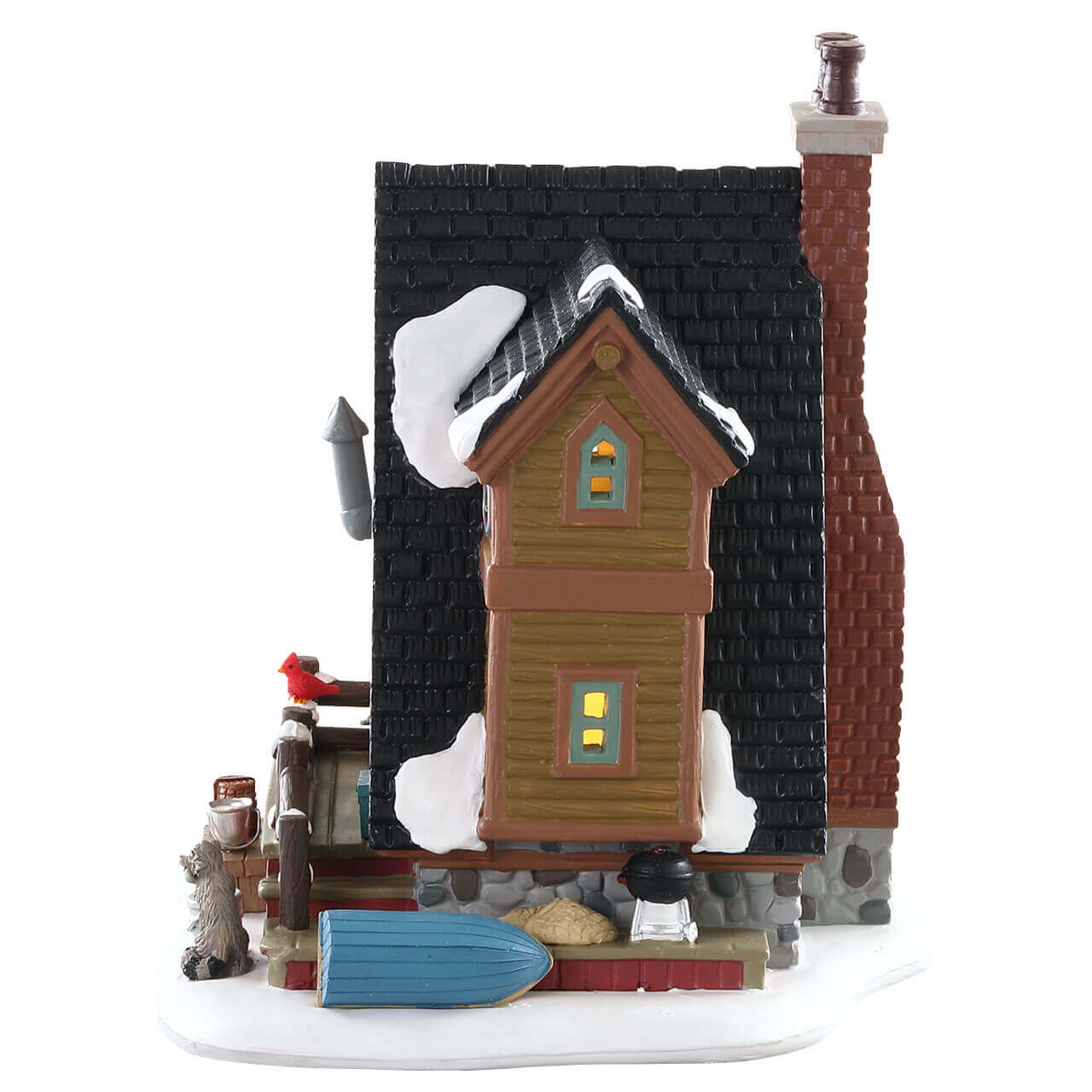 lemax-petes-fishing-cabin-cabane-miniature-de-p-che-de-collection image 2