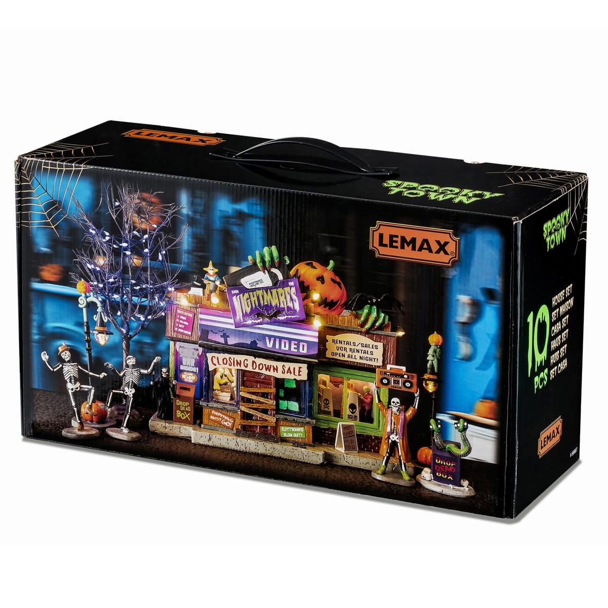 lemax-nightmares-video-set-b-timent-hant-spooky-town image 2