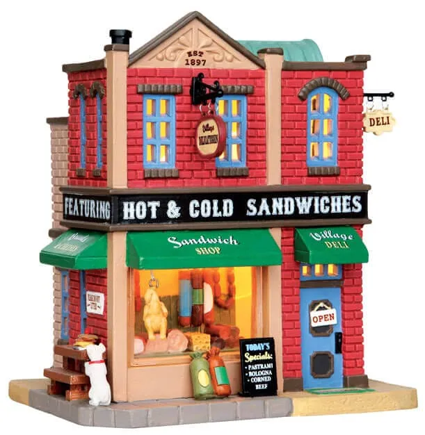 lemax-village-delicatessen-picerie-fine-miniature-de-no-l image 1
