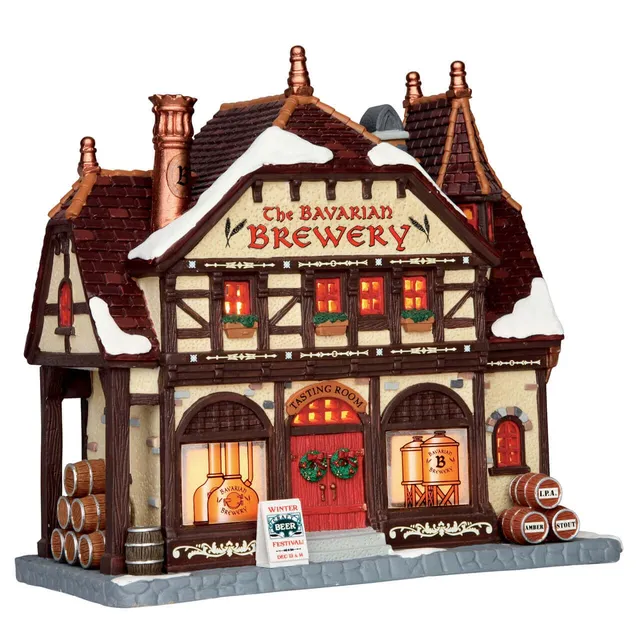 lemax-the-bavarian-brewery-b-timent-miniature-lumineux image 1
