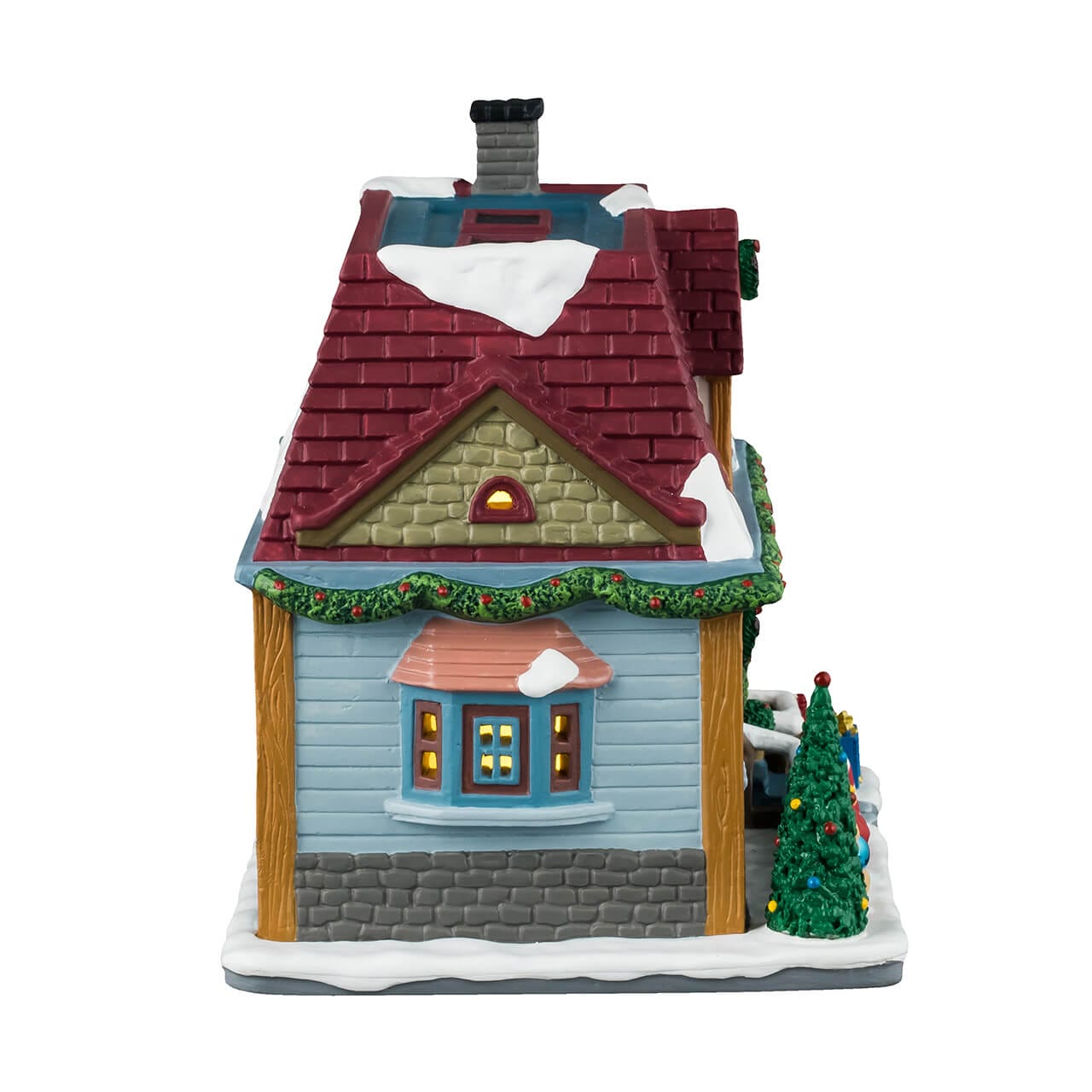 lemax-smythe-residence-chalet-miniature-caddington-village image 2