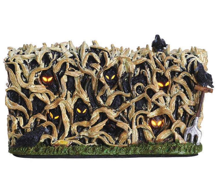 lemax-creepy-corn-row-champ-de-ma-s-hant-spooky-town image 1