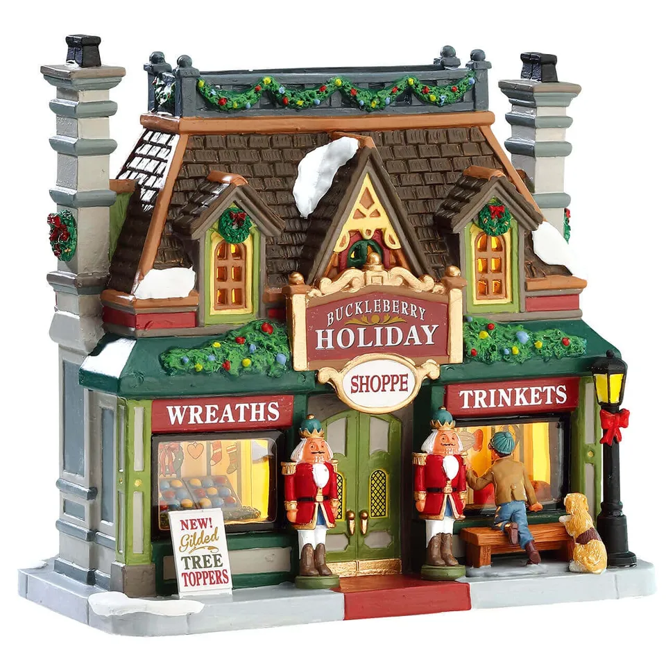 lemax-buckleberry-holiday-shoppe-maison-miniature-general-products image 1