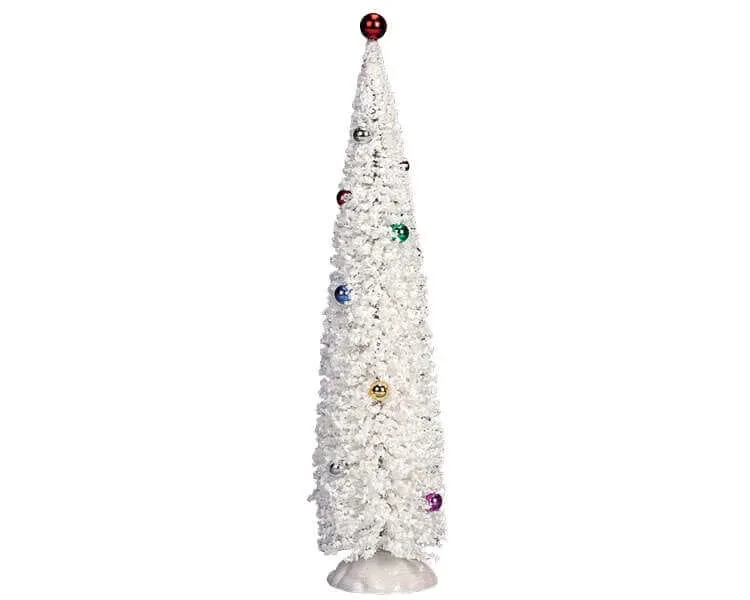 lemax-white-christmas-tree-extra-large-sapin-blanc-miniature image 1