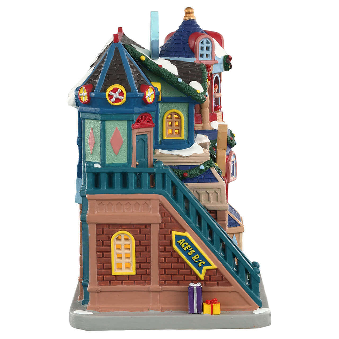 lemax-toy-town-magasin-de-jouets-miniature-illumin image 2