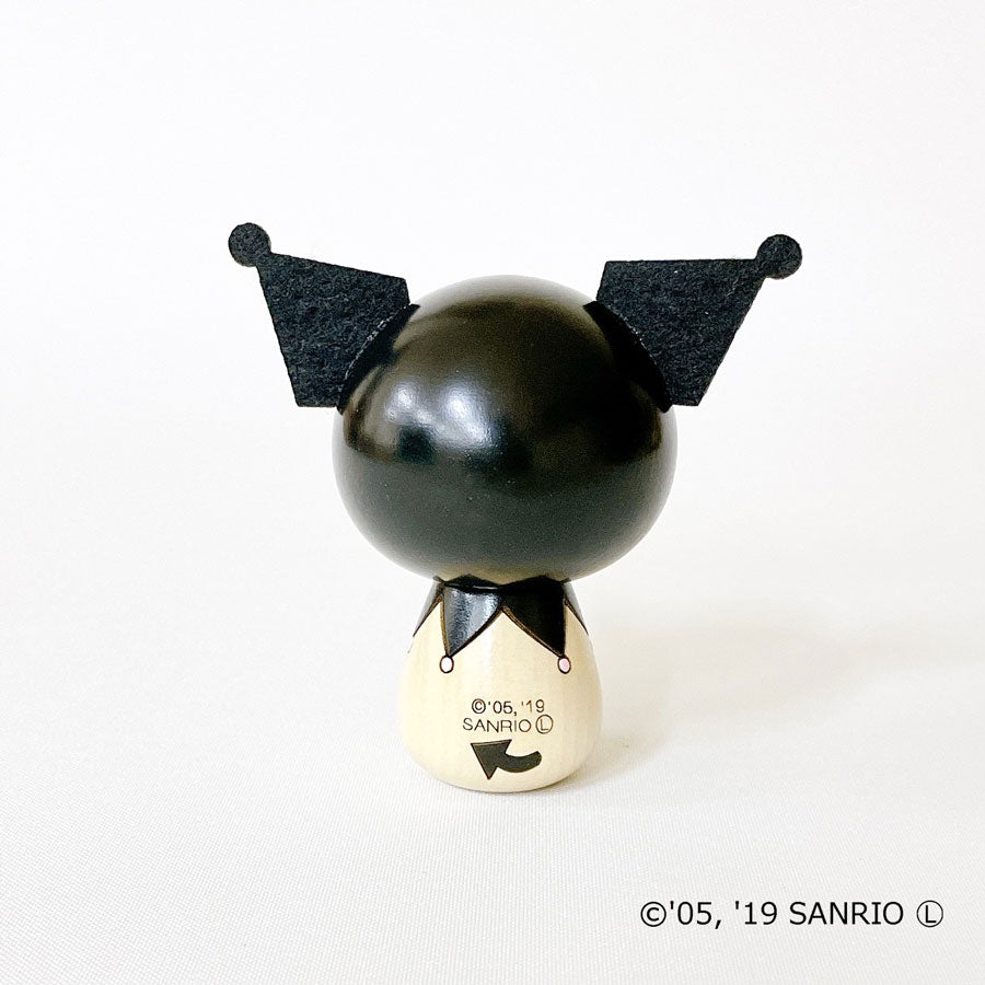 usaburo-kokeshi-kuromi-sanrio-figurine-yura-koro-8-5-cm image 3