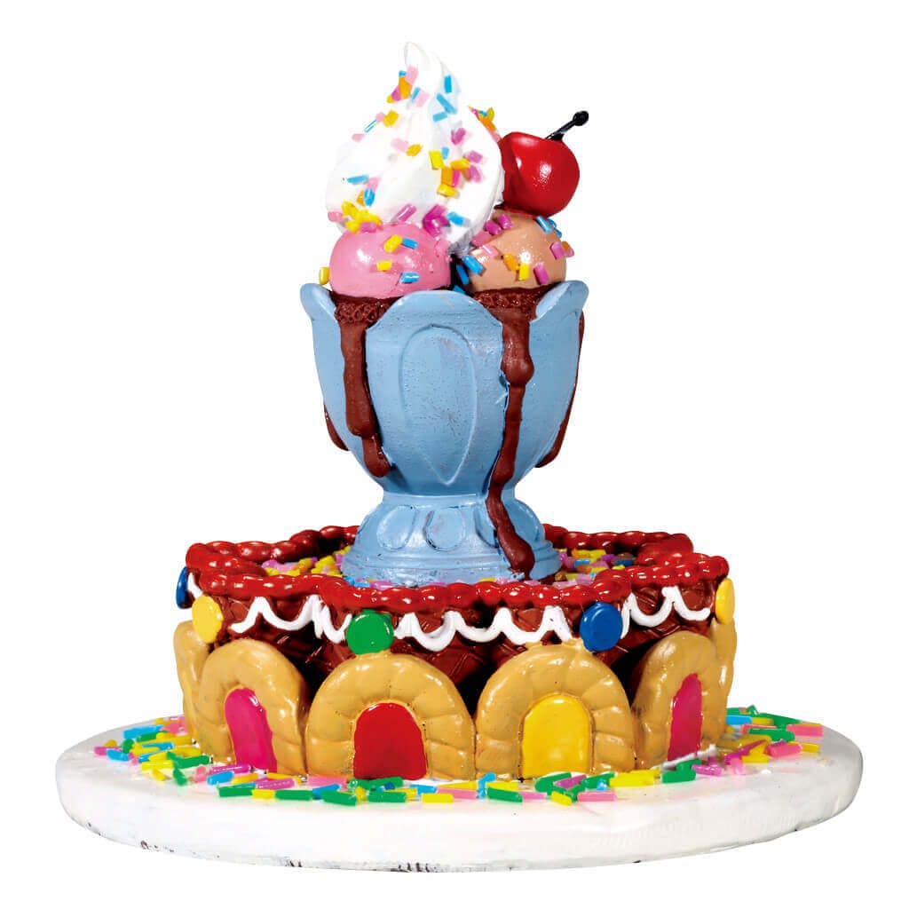 lemax-sundae-fountain-stand-gourmand-sugar-n-spice image 1