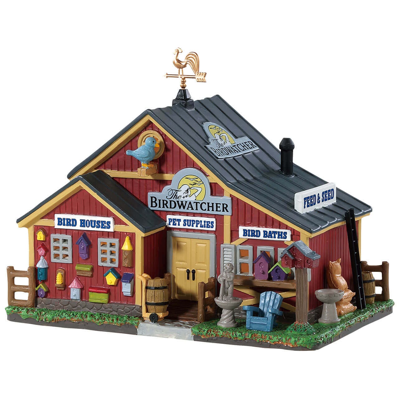 lemax-the-birdwatcher-figurine-miniature-de-collection-harvest-crossing image 1