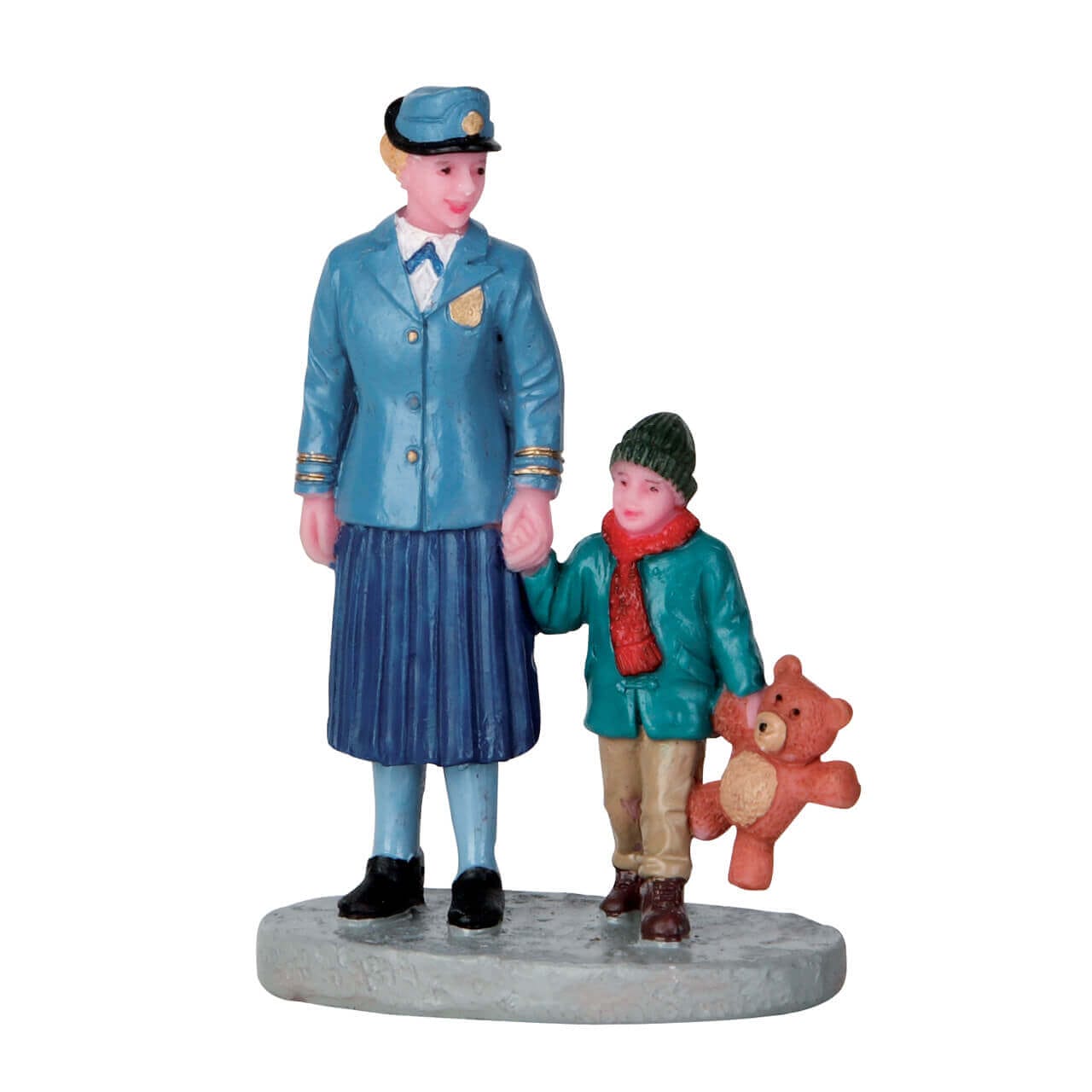 lemax-look-both-ways-figurine-sc-ne-de-rue-miniature image 1