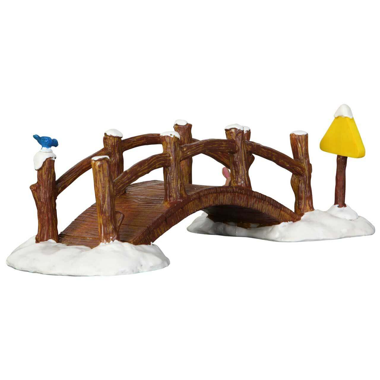 lemax-split-rail-footbridge-miniature-pont-vail-village image 2