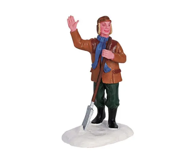 lemax-clearing-the-walk-figurine-miniature-village-de-no-l image 1