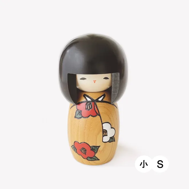 usaburo-kokeshi-haru-no-uta-po-me-de-printemps-kokeshi-cam-lia-130-210-mm image 1