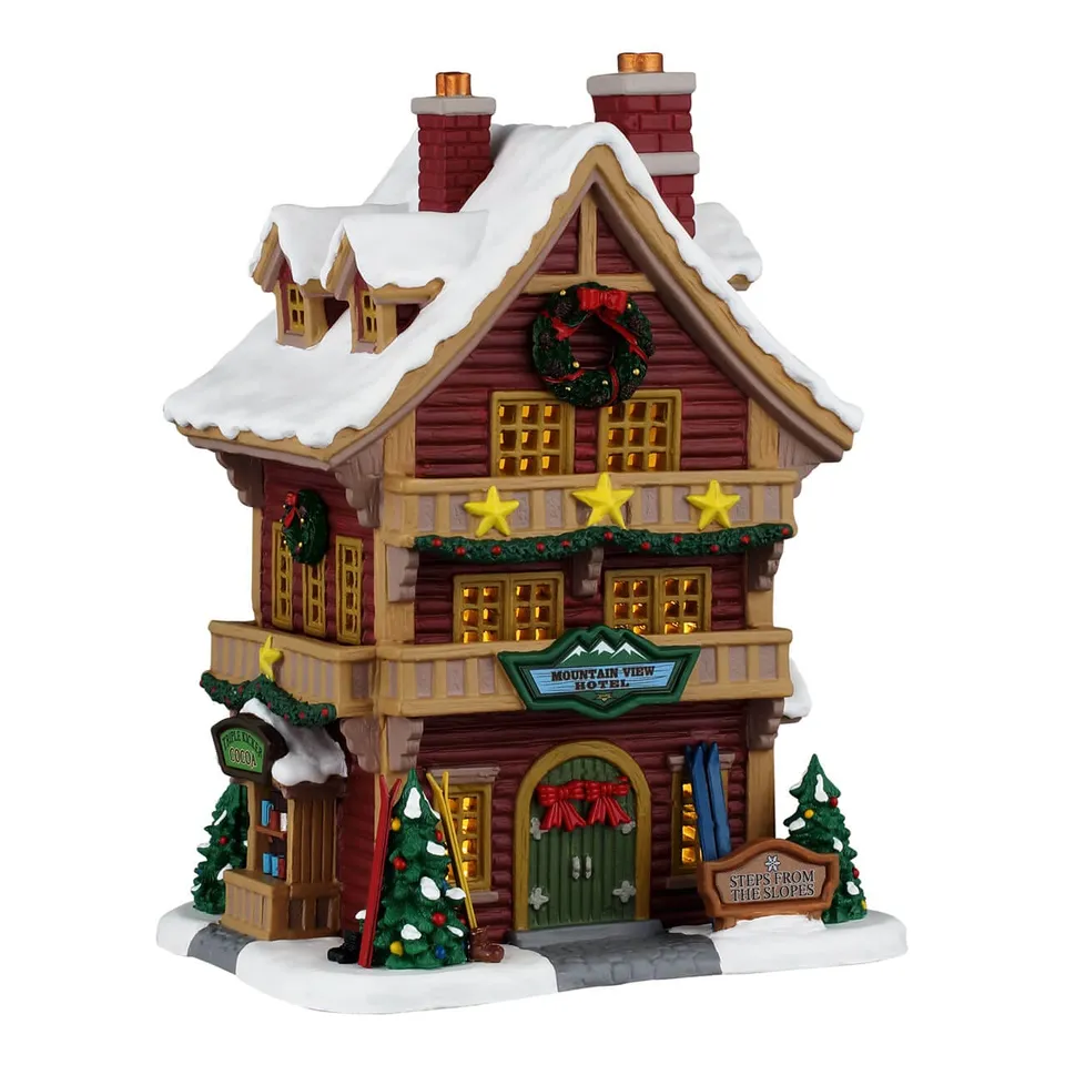 lemax-mountain-view-hotel-h-tel-miniature-lumineux-vail-village image 1