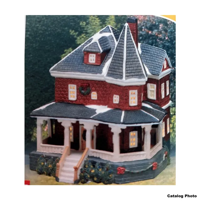 lemax-hampshire-house-maison-miniature-de-collection-lumineuse image 1