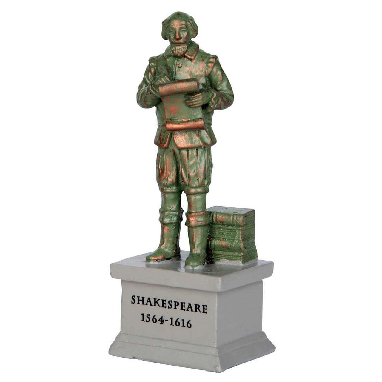 lemax-park-statue-shakespeare-statue-parc-miniature image 1