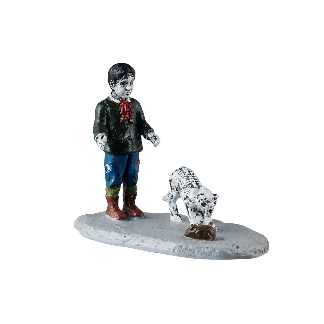 lemax-creepy-cat-chat-squelette-spooky-town image 2