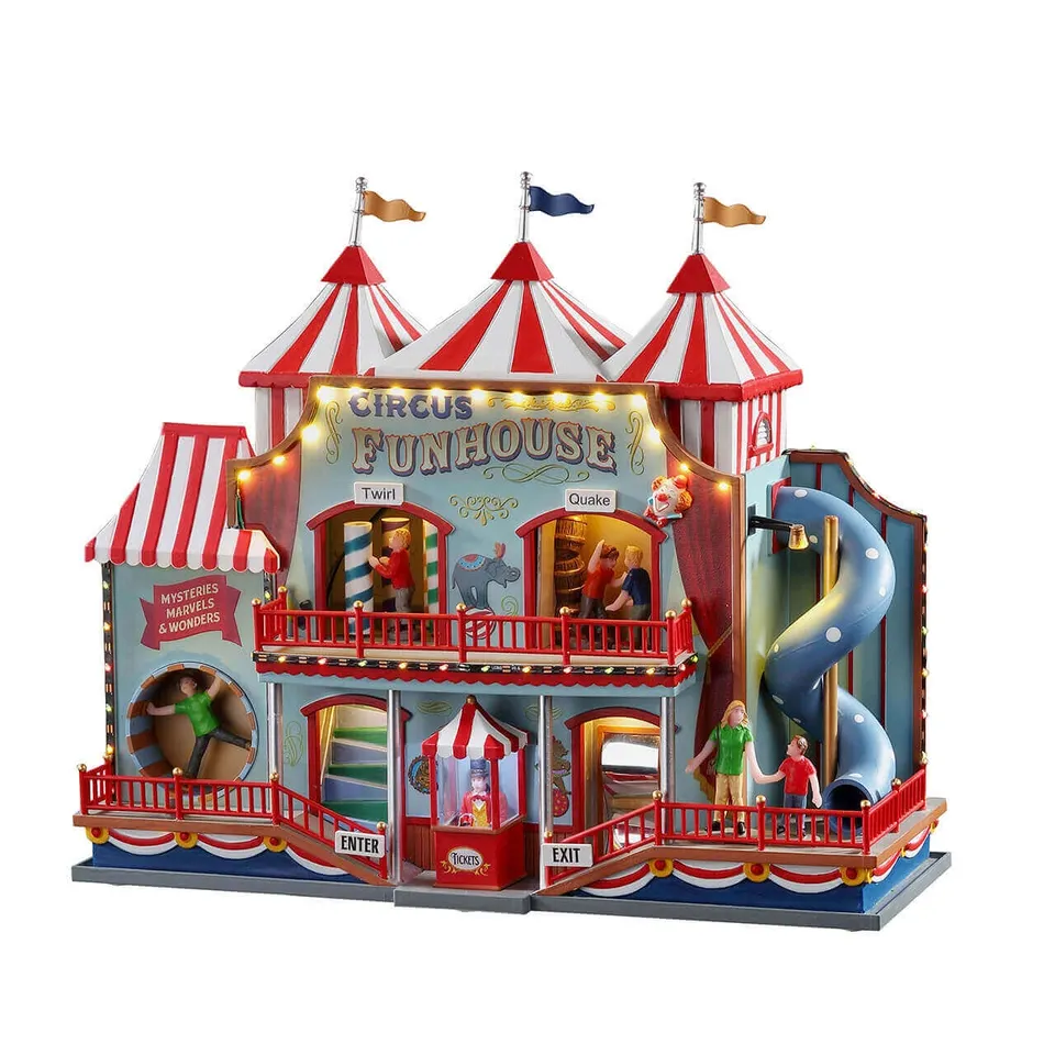 lemax-circus-funhouse-b-timent-miniature-carnaval image 1