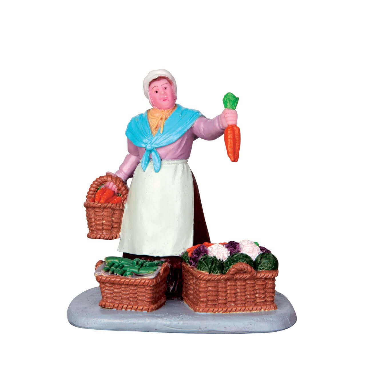 lemax-vegetable-vendor-figurine-miniature-de-collection image 1