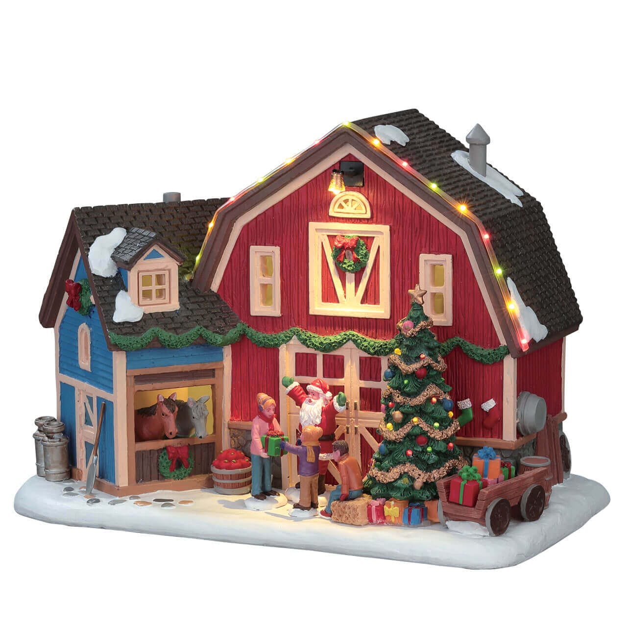 lemax-christmas-at-the-farm-miniature-de-collection-ferme-de-no-l-lumineuse image 4