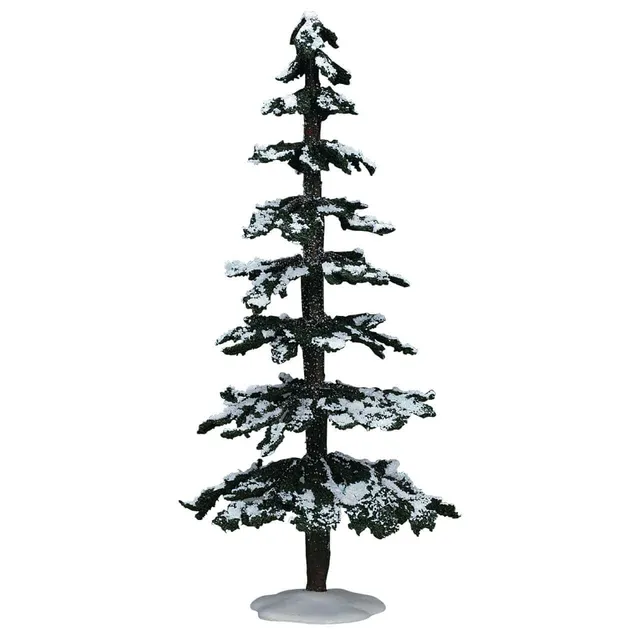 lemax-12-snowy-cedar-sapin-miniature-enneig-pour-village image 1