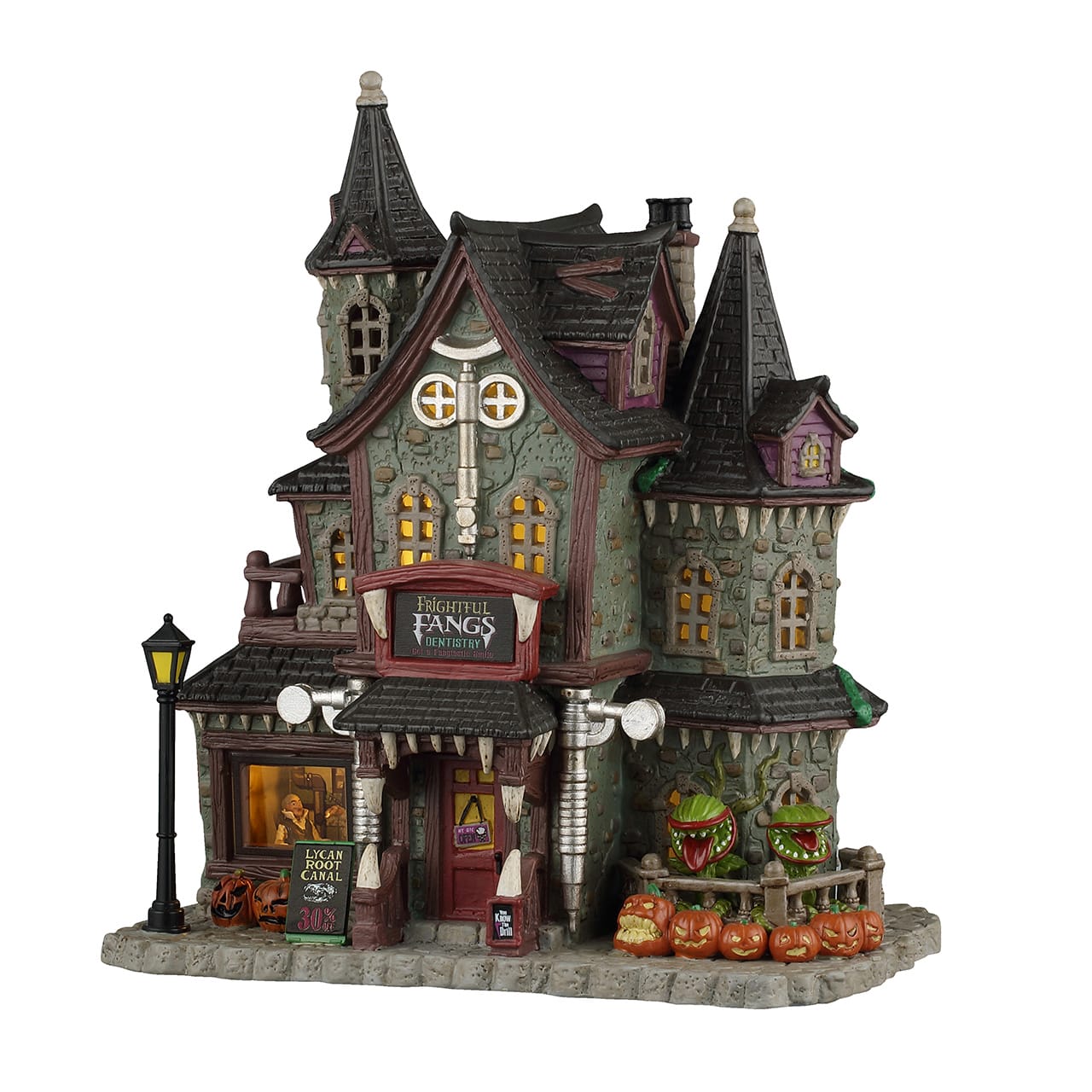 lemax-frightful-fangs-dentistry-clinique-dentaire-spooky-town image 1