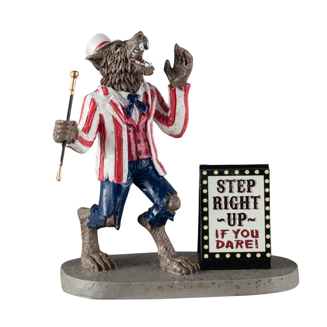 lemax-carnival-barker-figurine-spooky-town-enchanted-big-top image 2