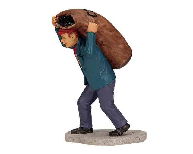 lemax-dock-worker-figurine-miniature-portuaire image 1