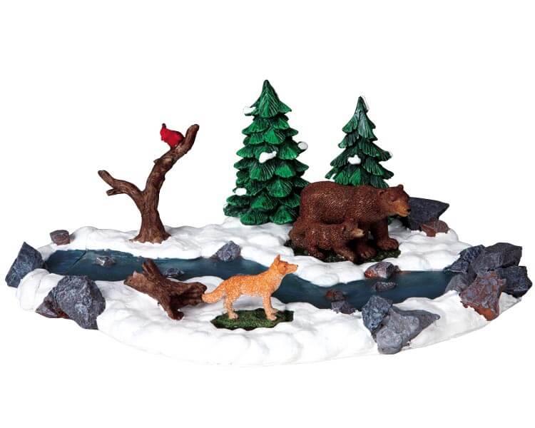 lemax-bears-by-river-figurine-ours-au-bord-de-la-rivi-re image 4