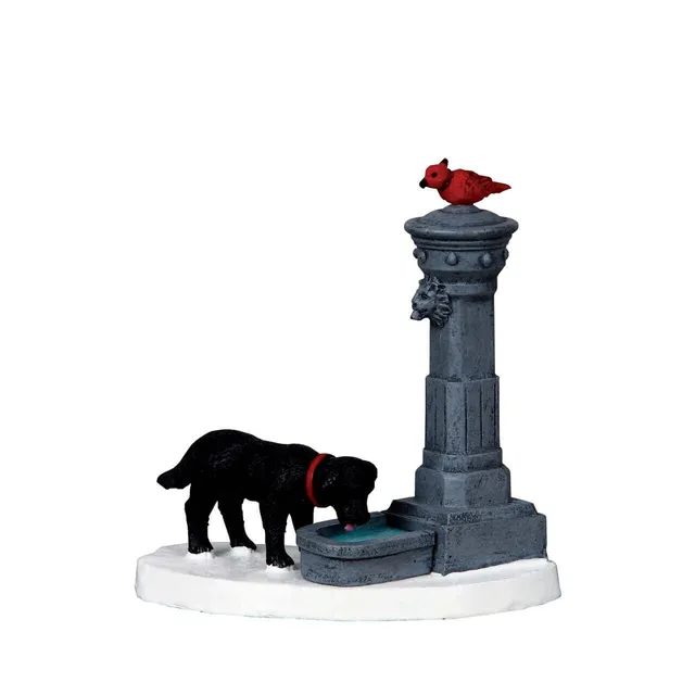 lemax-water-fountain-fontaine-miniature-caddington image 1