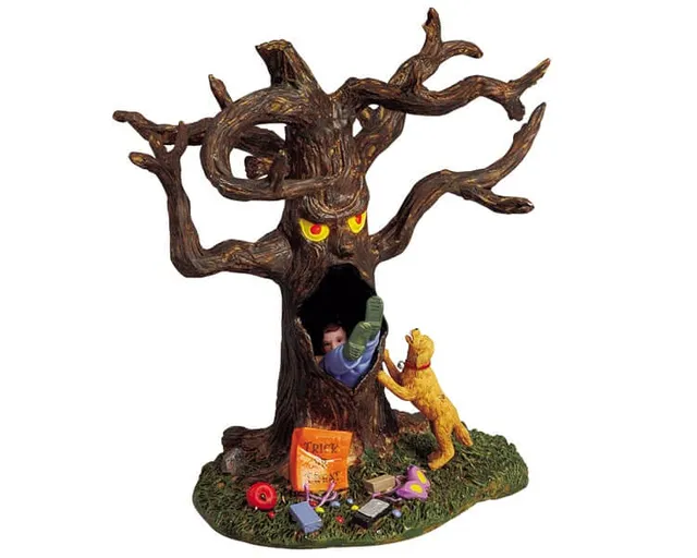 lemax-trick-or-treater-eating-tree-arbre-monstre-halloween-spooky-town image 1