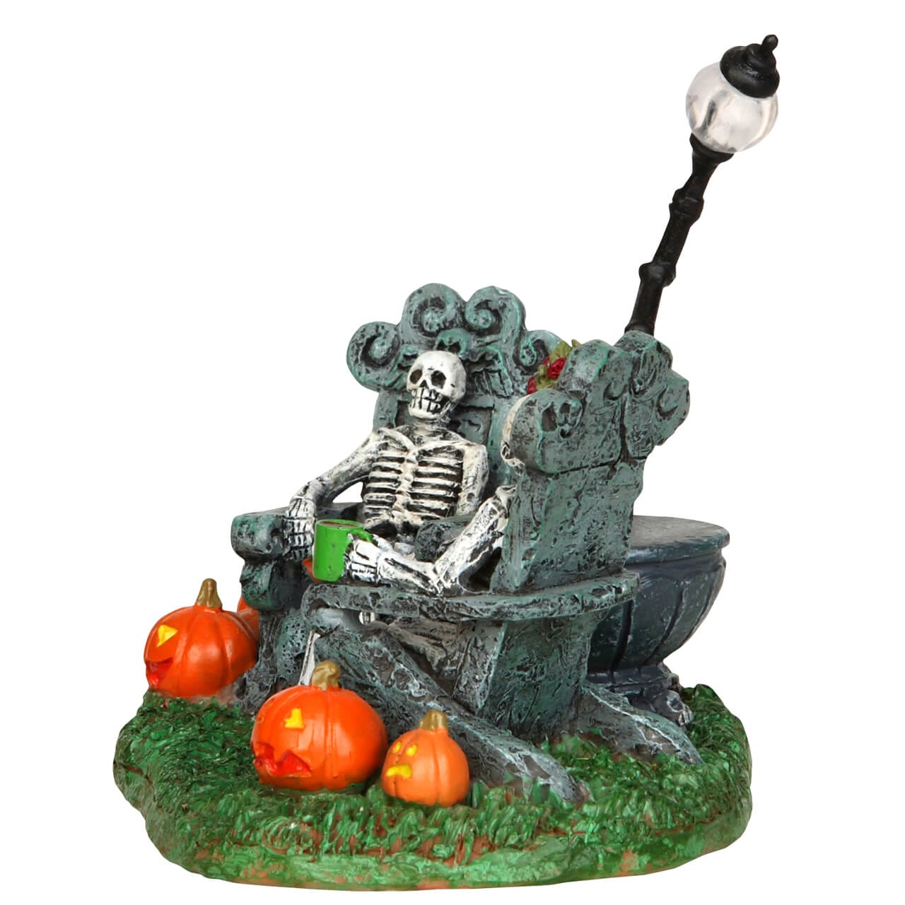 lemax-mausoleum-vacancy-figurine-spooky-town-pour-cimeti-re-miniature image 2